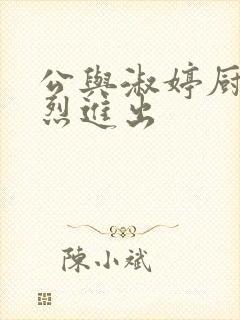 公与淑婷厨房猛烈进出