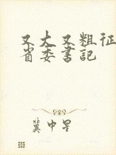 又大又粗征服女省委书记