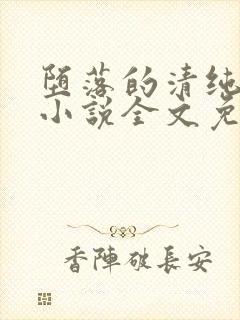 堕落的清纯校花小说全文免费