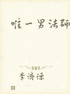 唯一男法师