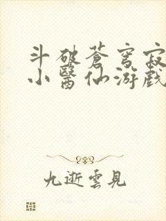 斗破苍穹寂寞的小医仙游戏世界