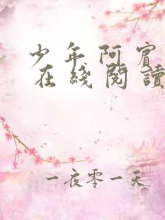 少 年 阿 宾 在 线 阅 读