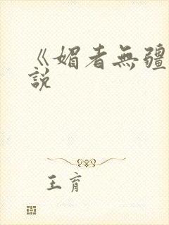 《媚者无疆》小说