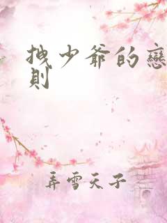 拽少爷的恋爱法则