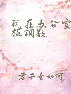 我在办公室被老板调数