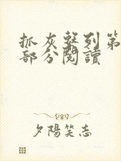 抓灰系列第33部分阅读