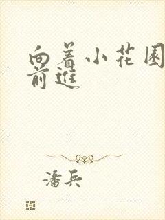 向着小花园深处前进