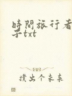 时间旅行者的妻子txt