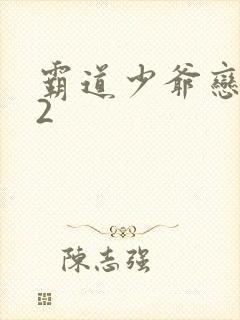 霸道少爷恋上我2