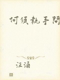 何须执手问年华