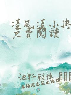 凌风凌小冉全文免费阅读