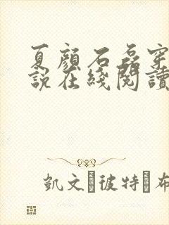 夏颜石磊穿越小说在线阅读