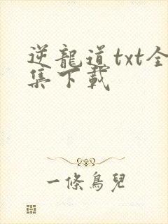 逆龙道txt全集下载