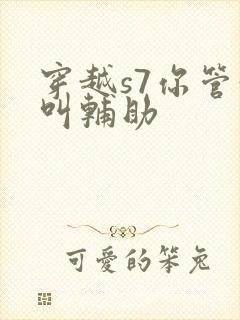 穿越s7你管这叫辅助