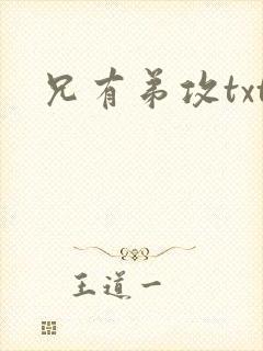 兄有弟攻txt