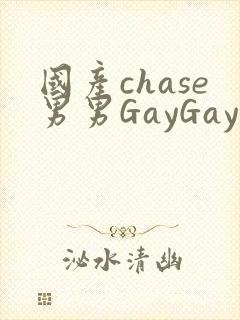 国产chase男男GayGay