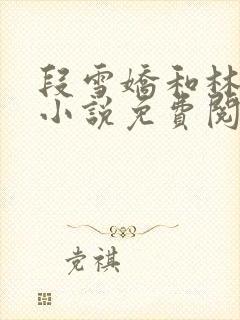 段雪娇和林杰的小说免费阅读