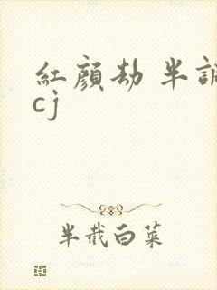 红颜劫 半调子cj