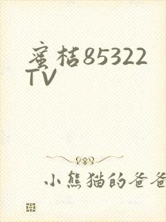 蜜桔85322TV