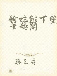 骑蛇难下双金银笔趣阁