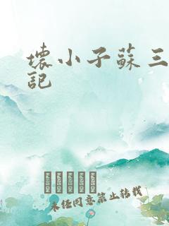 坏小子苏三风流记