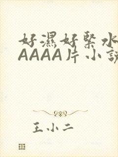 好湿好紧水多AAAAA片小说