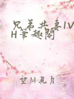 兄弟共妻1V2H笔趣阁