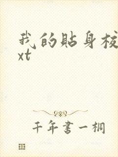 我的贴身校花txt