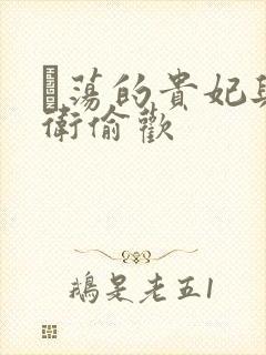 滛荡的贵妃与侍卫偷欢