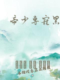 帝少专宠黑道妻