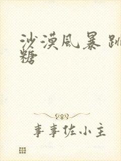 沙漠风暴 跳跳糖