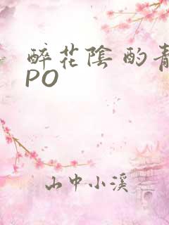 醉花阴 酌青栀PO