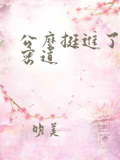 公么挺进了我的密道