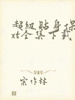 超级贴身保镖txt全集下载