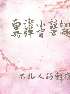 白洁小说txt无弹窗笔趣阁