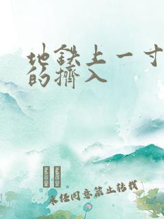 地铁上一寸一寸的挤入