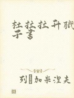 杜拉拉升职记电子书