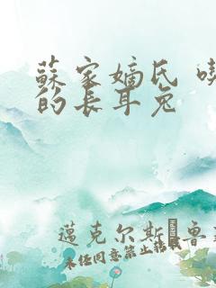 苏家嫡氏 吃肉的长耳兔