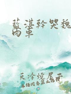 蓝湛干哭魏无羡肉车