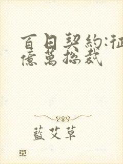 百日契约:征服亿万总裁