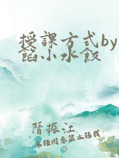 授课方式by肉馅小水饺