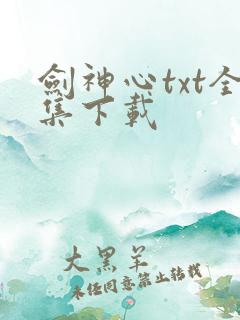剑神心txt全集下载