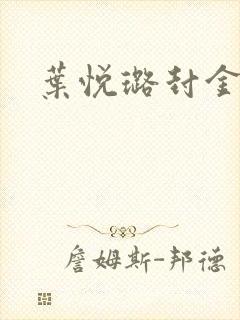 叶悦璐封金小说