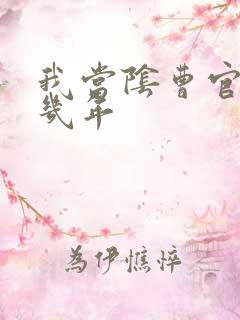 我当阴曹官的那几年