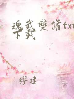 魂武双修txt下载