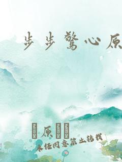 步步惊心原著
