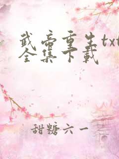 武帝重生txt全集下载