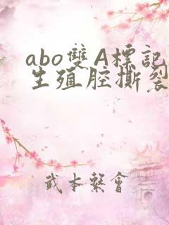 abo双A标记生殖腔撕裂