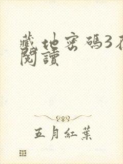 藏地密码3在线阅读