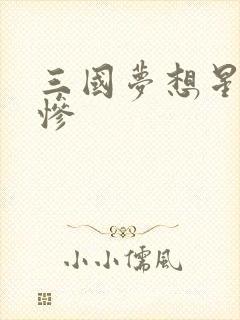 三国梦想星彩无惨